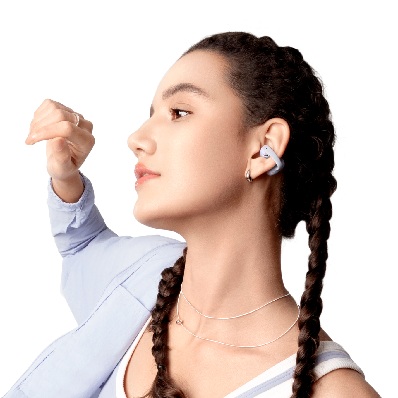 SHOKZ OpenDots Air Open-Ear True Wireless Earbuds - Purple