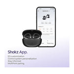 SHOKZ OpenDots Air Open-Ear True Wireless Earbuds - Black