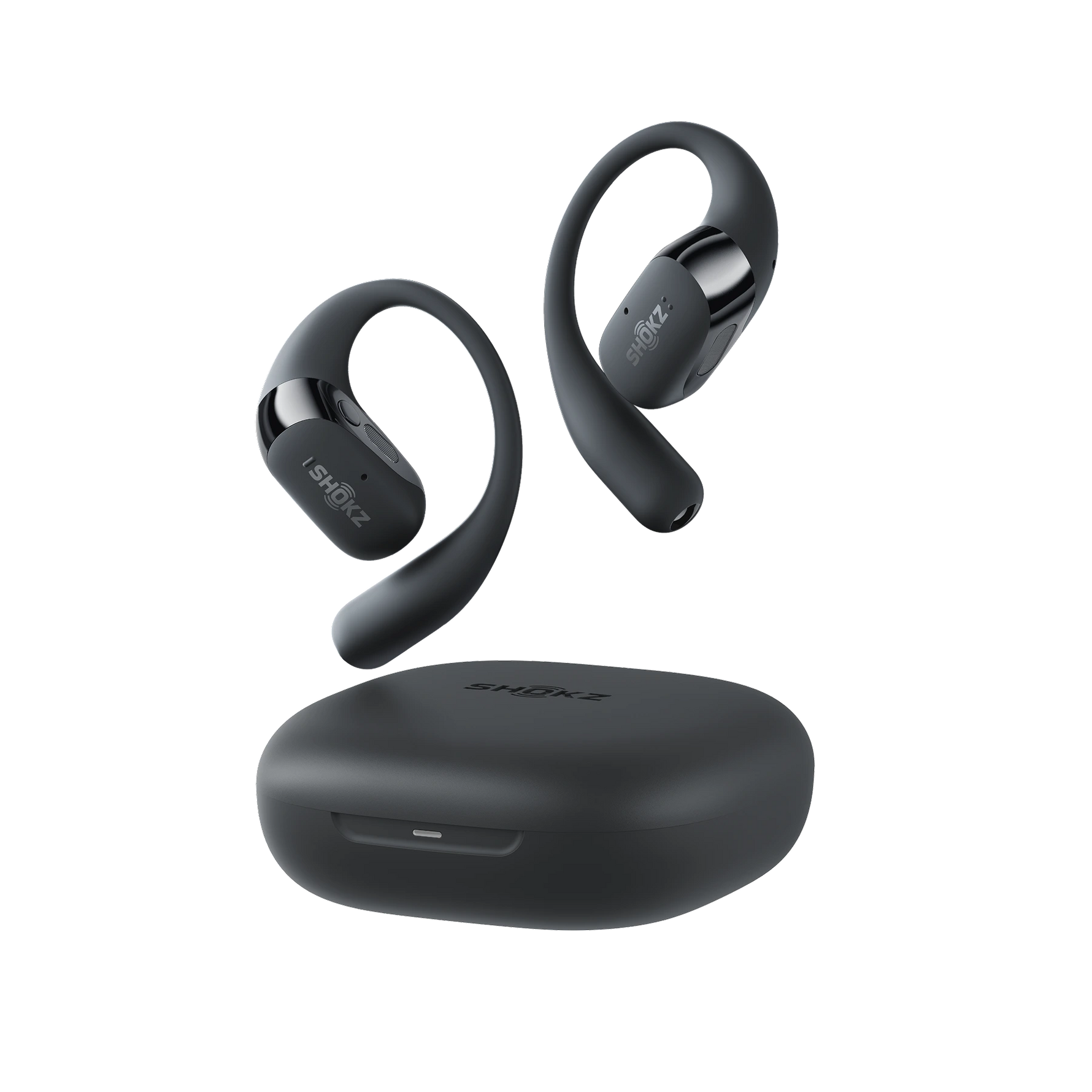 SHOKZ OpenFit 2+ Open-Ear True Wireless Earbuds - Black