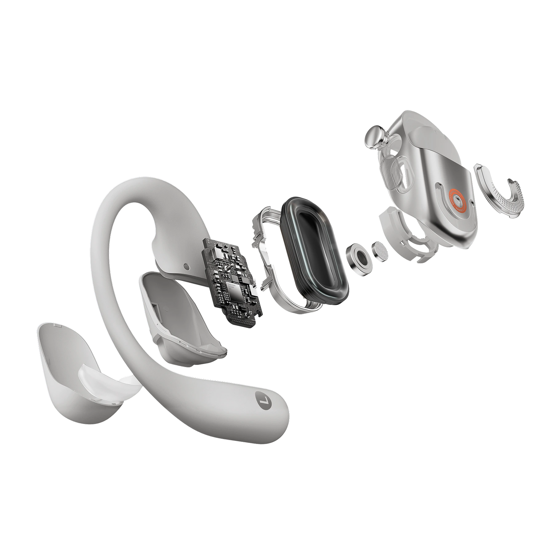 SHOKZ OpenFit 2+ Open-Ear True Wireless Earbuds - Grey