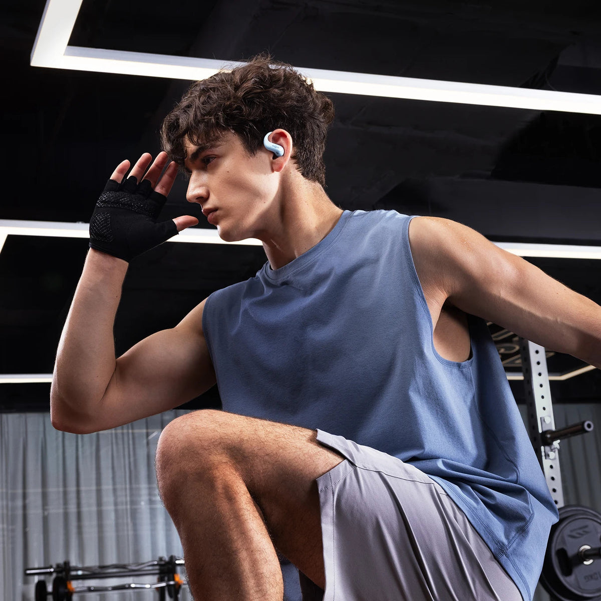 SHOKZ OpenFit Air 2 Open-Ear True Wireless Earbuds - Ice Blue