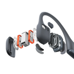 SHOKZ OpenRun Pro 2 Wireless Bone Conduction Sports Bluetooth Headphones - Black