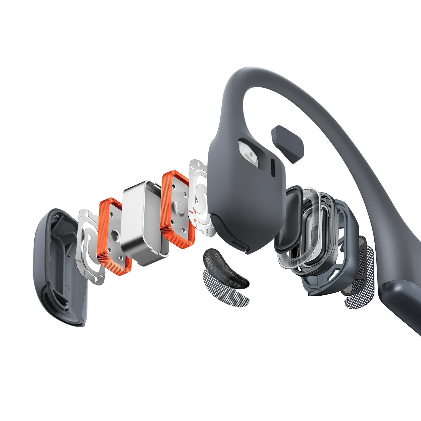 SHOKZ OpenRun Pro 2 Wireless Bone Conduction Sports Bluetooth Headphones - Black