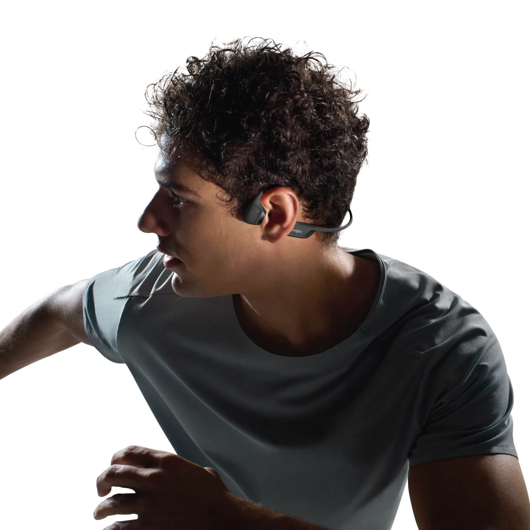 SHOKZ OpenRun Pro 2 Wireless Bone Conduction Sports Bluetooth Headphones - Black