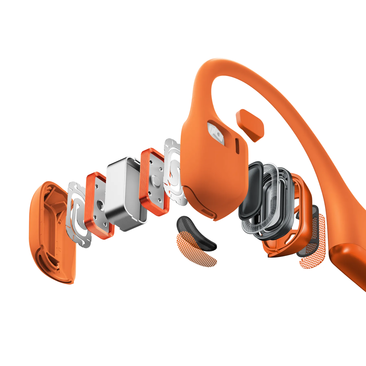 SHOKZ OpenRun Pro 2 Wireless Bone Conduction Sports Bluetooth Headphones - Orange