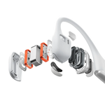 SHOKZ OpenRun Pro 2 Wireless Bone Conduction Sports Bluetooth Headphones - Silver