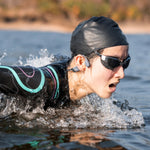 SHOKZ OpenSwim Pro Bone Conduction Wireless Headphones - Red