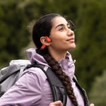 SHOKZ OpenSwim Pro Bone Conduction Wireless Headphones - Red