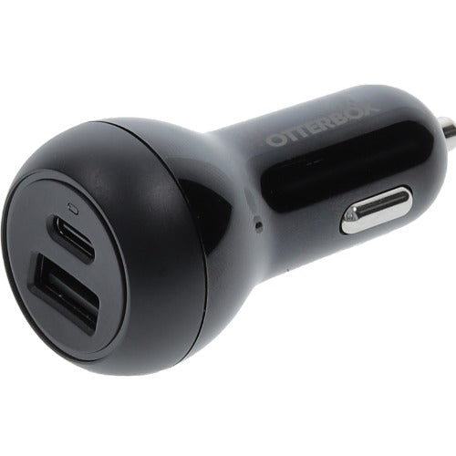 OtterBox 32W Dual Port (USB-C PD 20W + USB-A 12W) Standard Fast Car Charger - Black (77-98235),Fast-Charging for Samsung & iPhone, 2 Years Warranty - Soundz Store AUSTRALIA