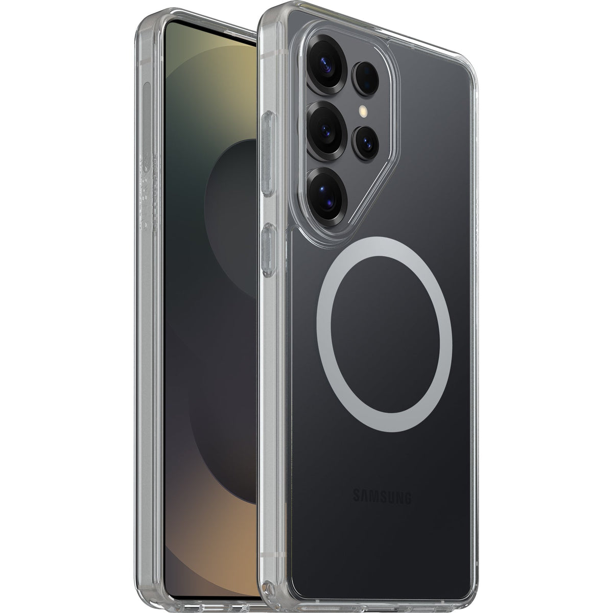 OtterBox Symmetry Clear Magnets Samsung Galaxy S26 Ultra 5G (6.9') Case Clear - (77-99972), DROP+ 3X Military Standard, Raised Edges, 7 Years Warranty - Soundz Store AUSTRALIA