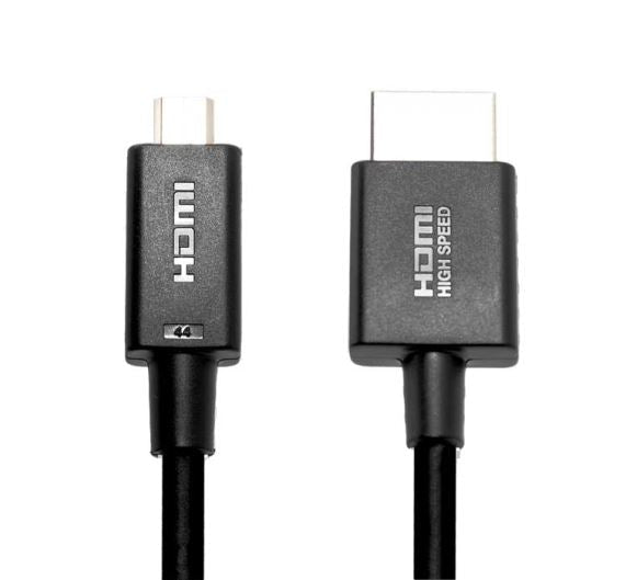 Oxhorn HDMI to Micro HDMI Cable 1.8m - 1.4v 19 (+1) pins A Male to D Male 34AWG, 100% copper wire, OD4.2mm RoHS - Soundz Store AUSTRALIA