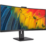 Philips Ultrawide 34B1U5600CH 34' Class Webcam UW-QHD Curved Screen LCD Monitor - 21:9 - Textured Black - Soundz Store AUSTRALIA