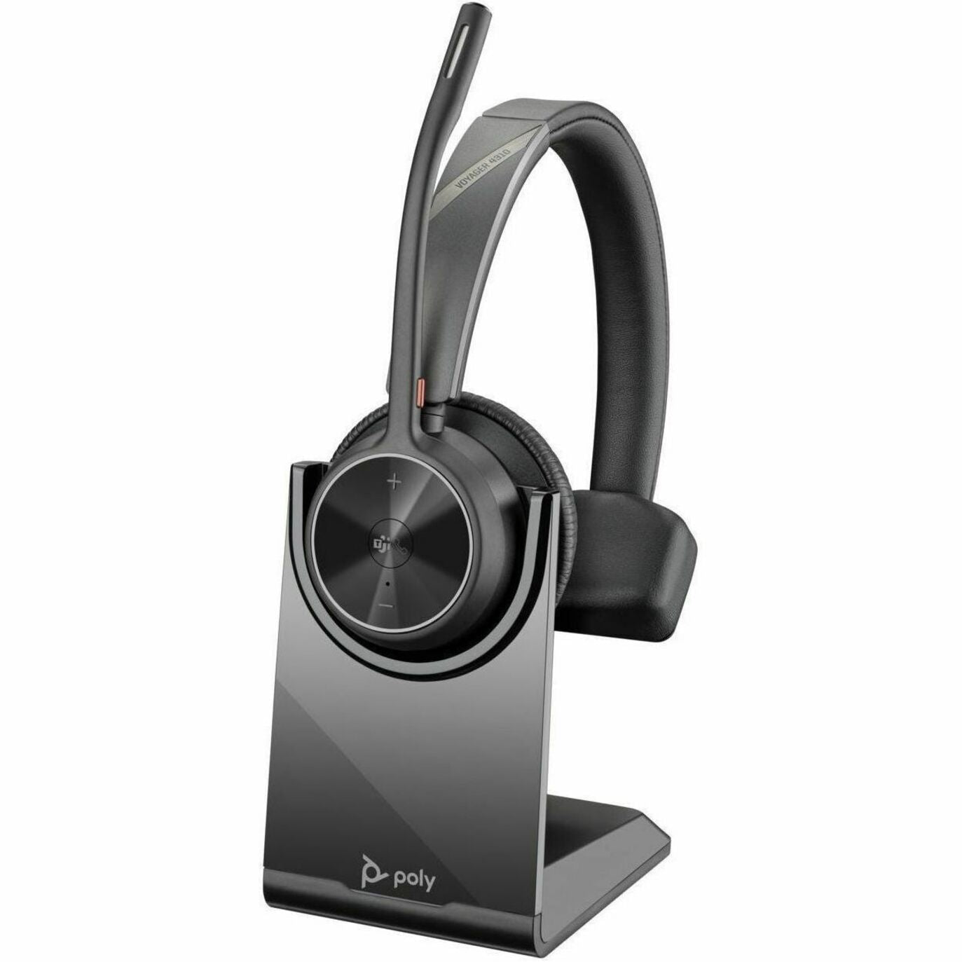 Poly Voyager 4300 UC 4310 Wired/Wireless Over-the-head, On-ear Mono Headset - Black - Soundz Store AUSTRALIA