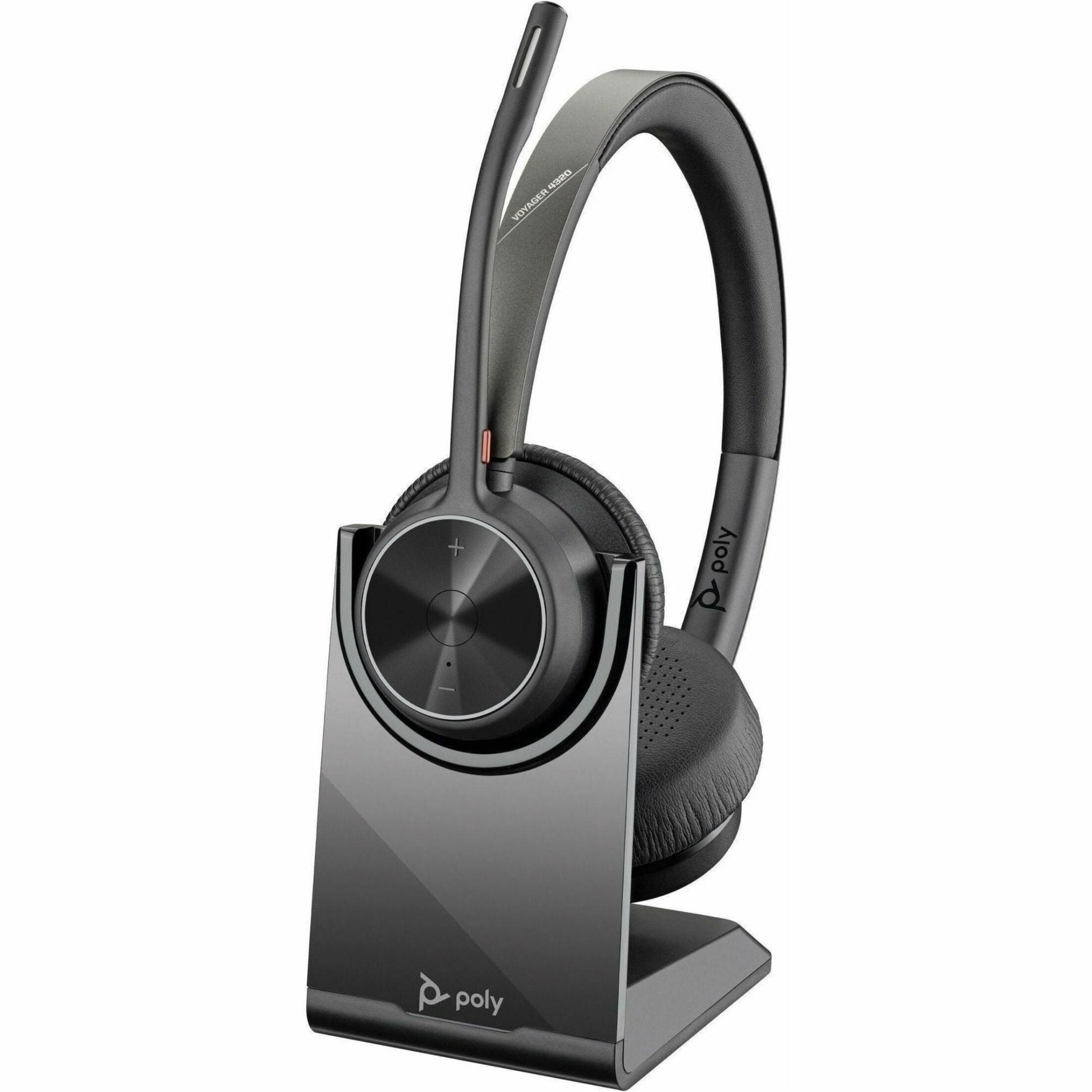 Poly Voyager 4300 UC 4320 Wired/Wireless On-ear, Over-the-head Stereo Headset - Black - Soundz Store AUSTRALIA