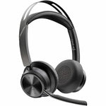 Poly Voyager Focus 2 Wired/Wireless Over-the-head Stereo Headset - Black - Soundz Store AUSTRALIA