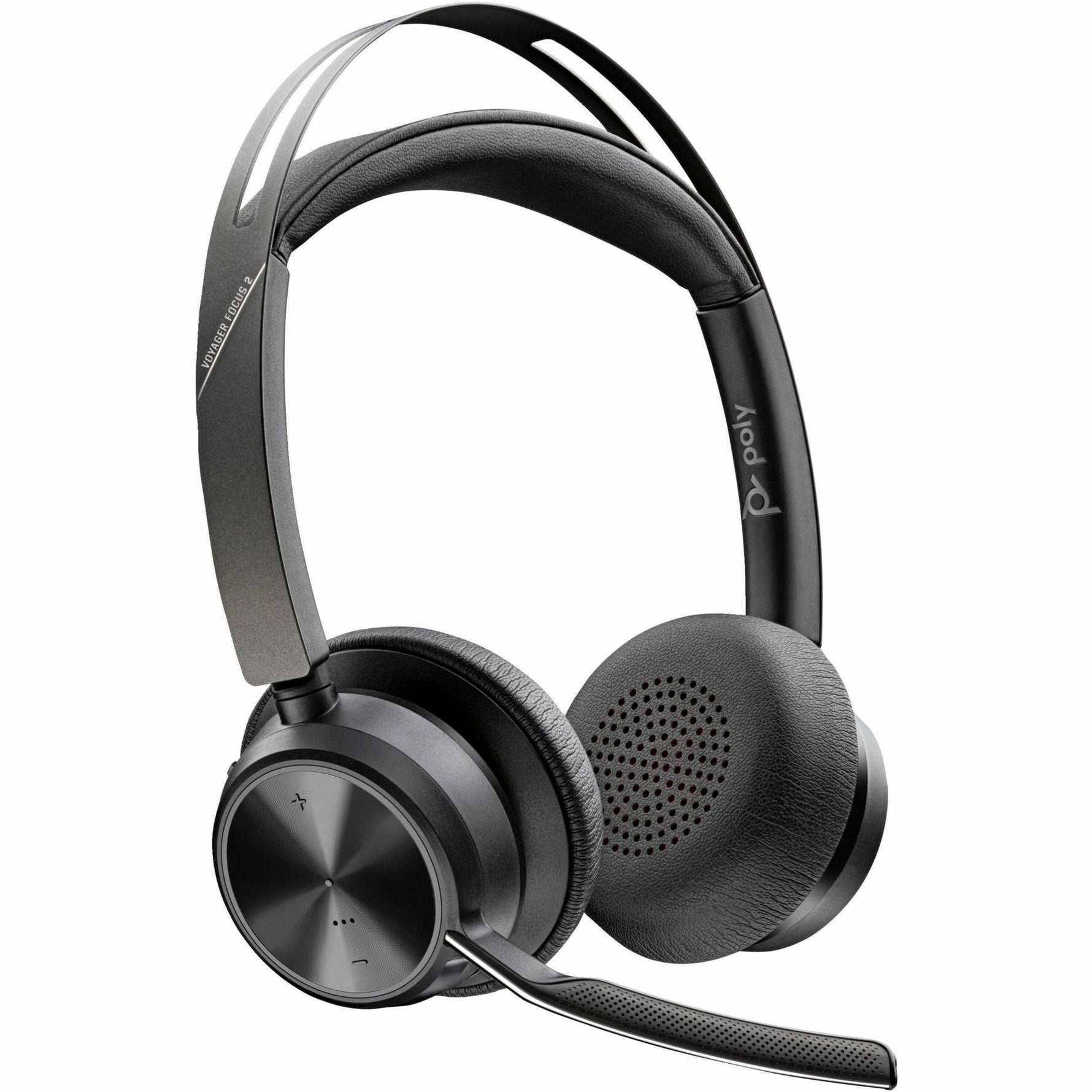 Poly Voyager Focus 2 Wired/Wireless Over-the-head Stereo Headset - Black - Soundz Store AUSTRALIA