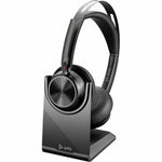 Poly Voyager Focus 2 Wired/Wireless Over-the-head Stereo Headset - Black - Soundz Store AUSTRALIA