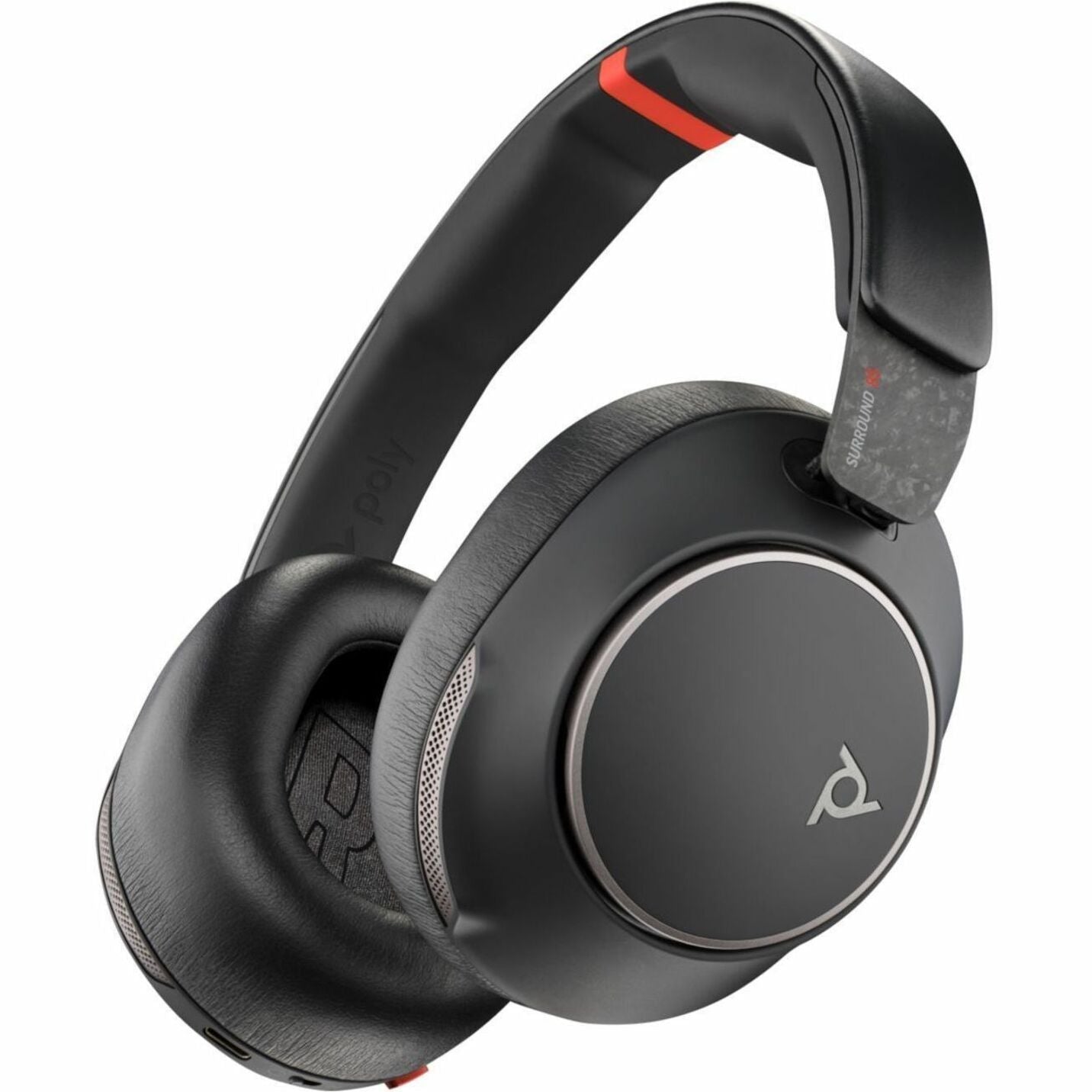 Poly Voyager Surround 85 UC Wired/Wireless Over-the-head, Over-the-ear Stereo Headset - Black - Soundz Store AUSTRALIA