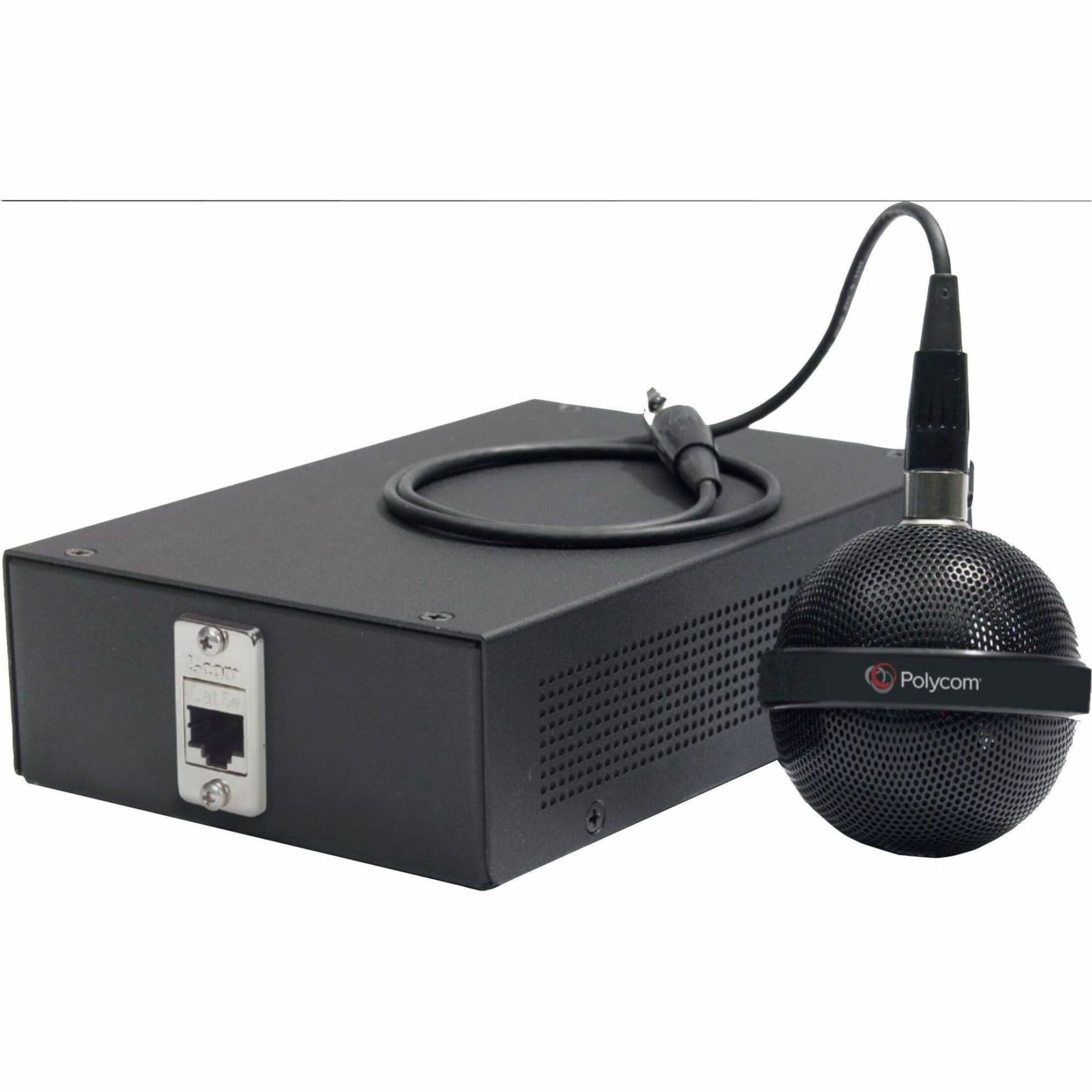 Poly Wired Full Duplex Microphone - White - Soundz Store AUSTRALIA