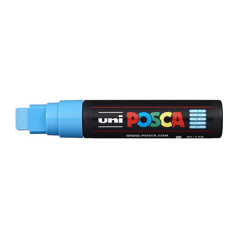 Posca PC17KLTBL - PC-17K Broad Light Blue - Soundz Store AUSTRALIA