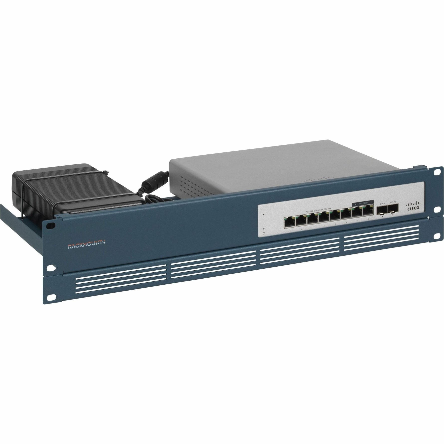 RACKMOUNT.IT 1.3U/2U Rack-mountable Rackmount Kit for Switch - Metallic Blue - Soundz Store AUSTRALIA