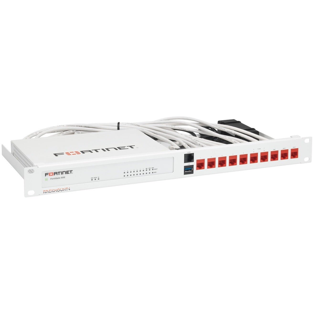 RACKMOUNT.IT RM-FR-T10 1U Rack-mountable Rack Shelf for Firewall - 482.60 mm Rack Width - Signal White - Soundz Store AUSTRALIA