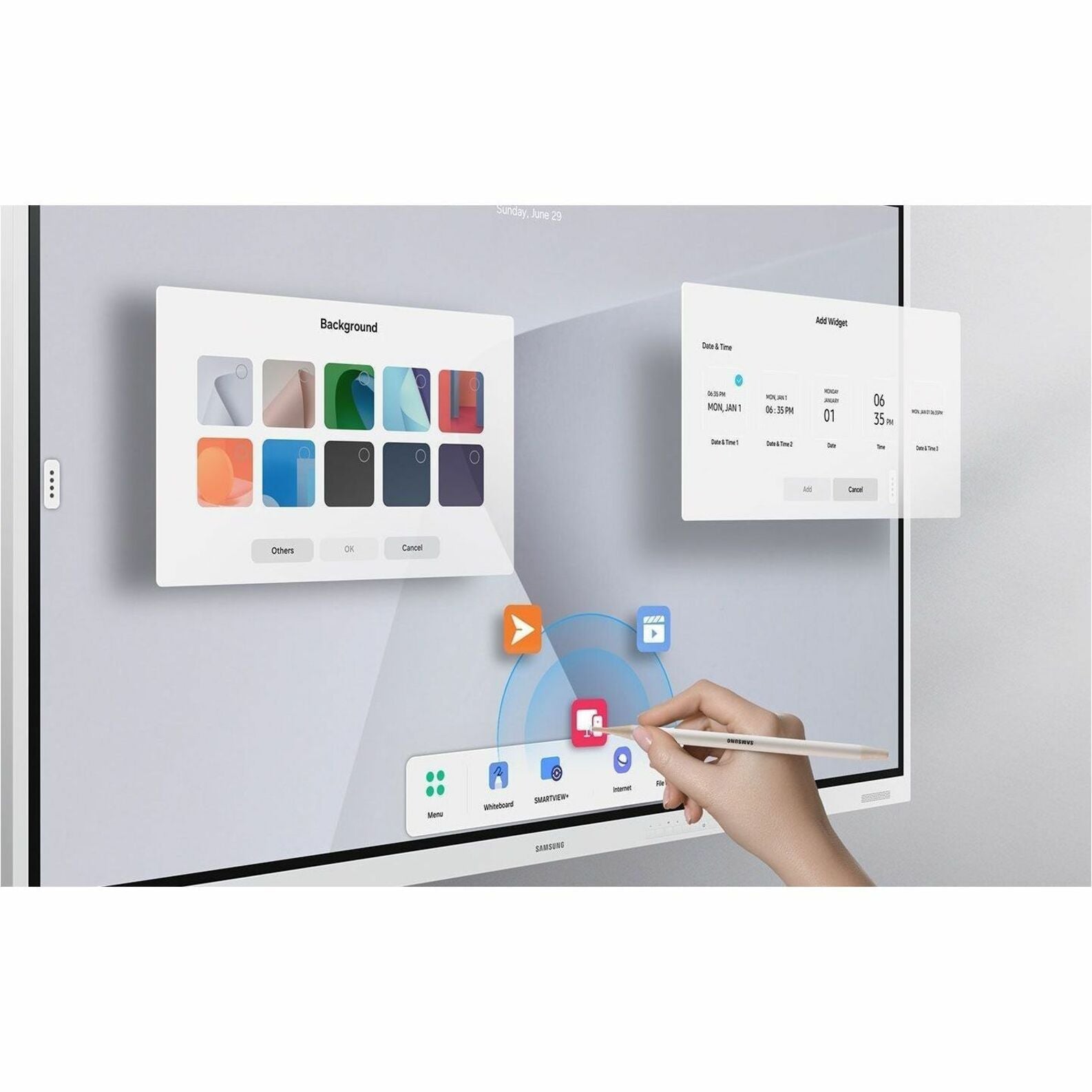 Samsung Flip WM75FX 75' 4K UHD LCD Collaboration Display - Soundz Store AUSTRALIA