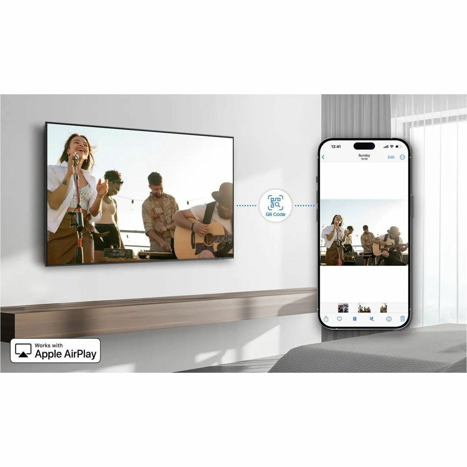 Samsung HU8000F HG43U800FAW 43' Smart LED-LCD TV - 4K UHDTV - High Dynamic Range (HDR) - Black - Soundz Store AUSTRALIA