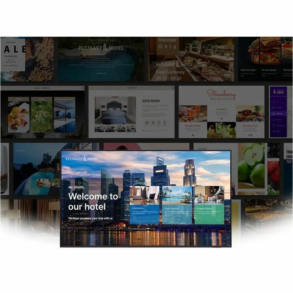 Samsung HU8000F HG43U800FAW 43' Smart LED-LCD TV - 4K UHDTV - High Dynamic Range (HDR) - Black - Soundz Store AUSTRALIA