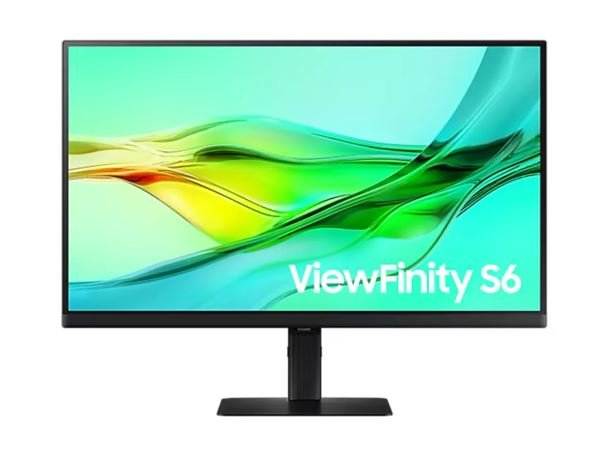 Samsung ViewFinity S6 S24D600UEE 24' Class WQHD LED Monitor - 16:9 - Black - Soundz Store AUSTRALIA