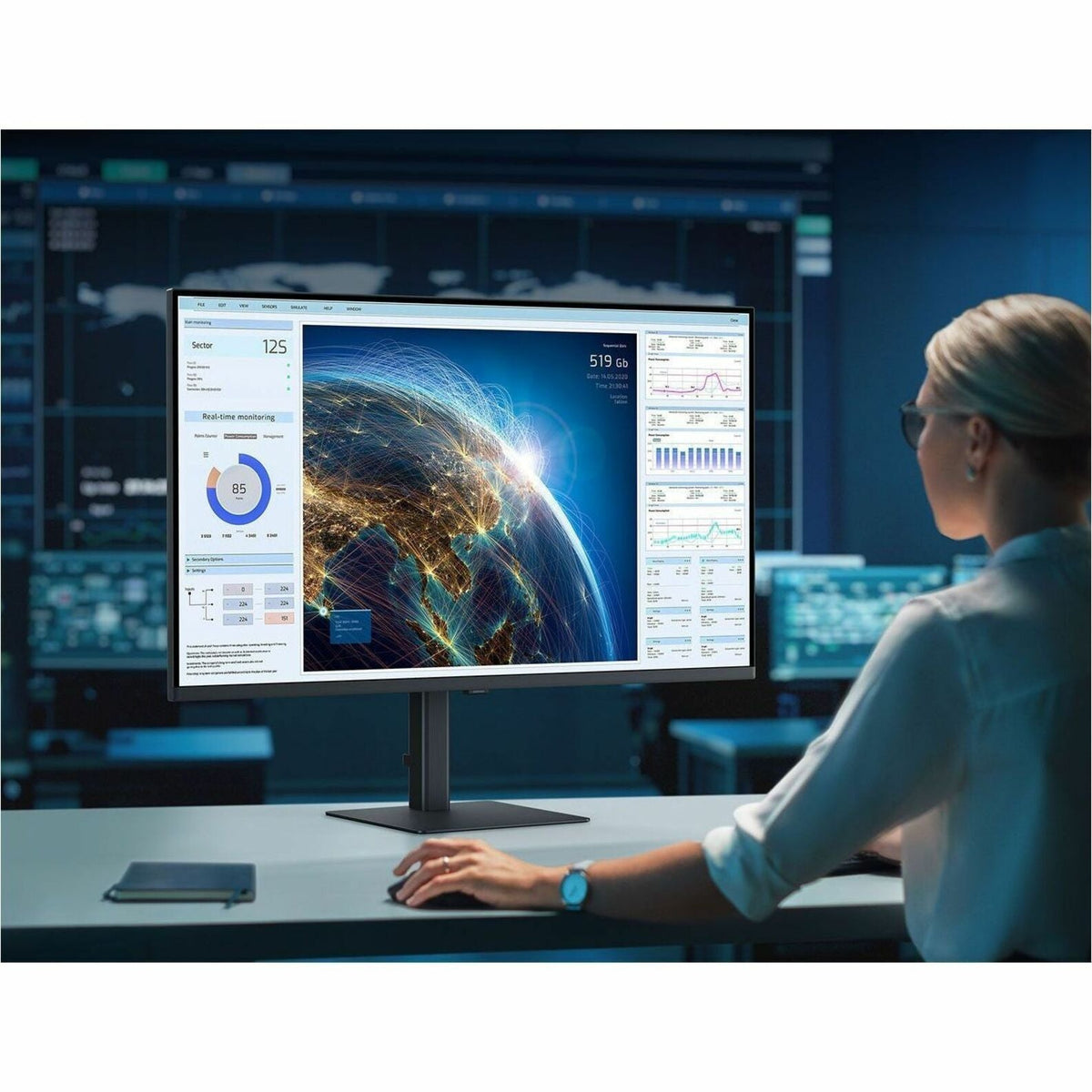 Samsung ViewFinity S8 S37D800UAE 37' Class 4K UHD LED Monitor - 16:9 - Soundz Store AUSTRALIA