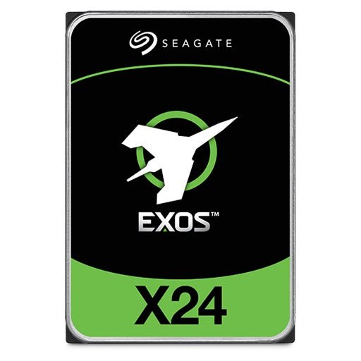 Seagate Exos X24 ST12000NM002H 12 TB Hard Drive - 3.5' Internal - SATA (SATA/600) - Conventional Magnetic Recording (CMR) Method - Soundz Store AUSTRALIA