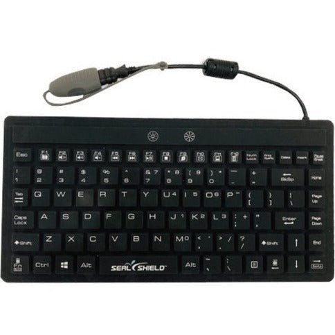 Seal Shield S89G Keyboard - Cable Connectivity - USB Interface - English (US) - QWERTY Layout - Black - Soundz Store AUSTRALIA