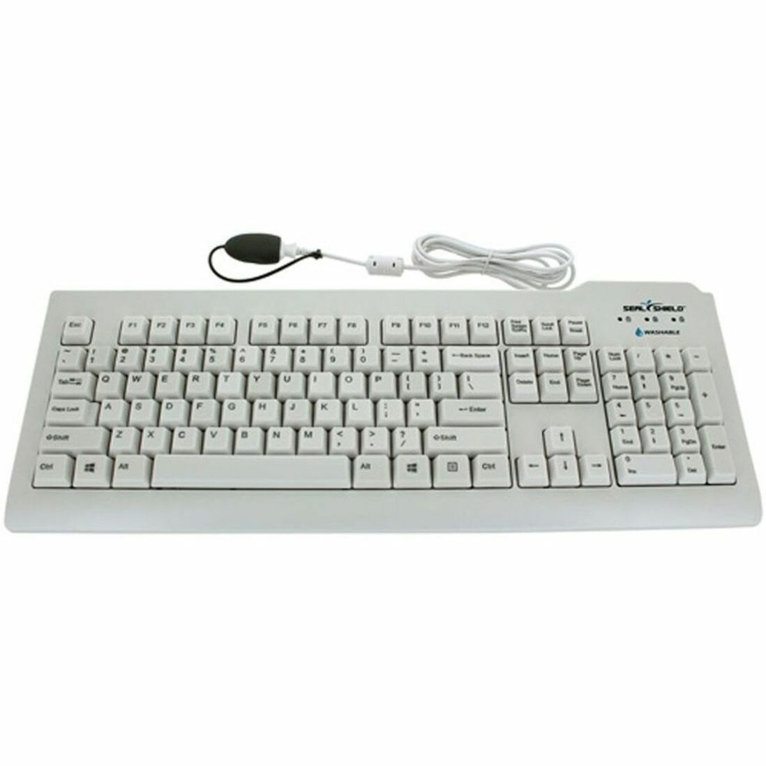 Seal Shield Silver Seal Keyboard - Cable Connectivity - USB Interface - Soundz Store AUSTRALIA