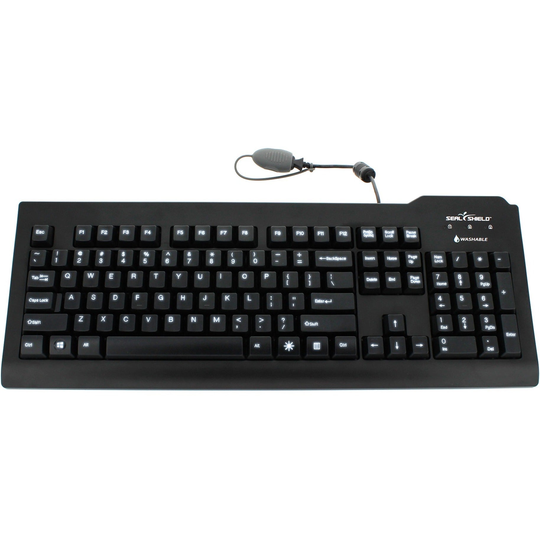 Seal Shield Silver Seal SSKSV207G Keyboard - Cable Connectivity - USB Interface - English, French - Soundz Store AUSTRALIA