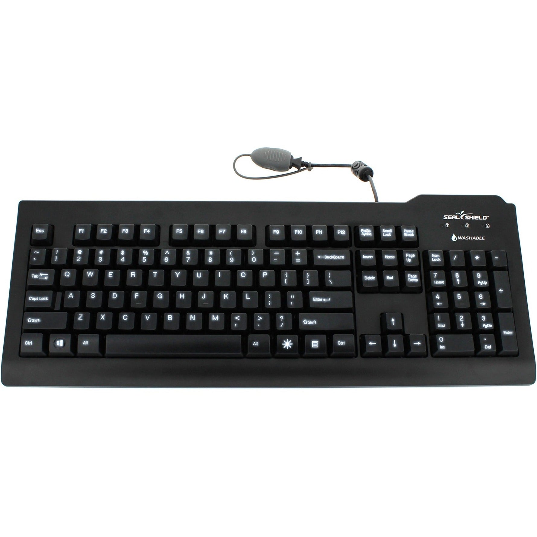 Seal Shield Silver Seal SSKSV207G Keyboard - Cable Connectivity - USB Interface - English, French - Soundz Store AUSTRALIA