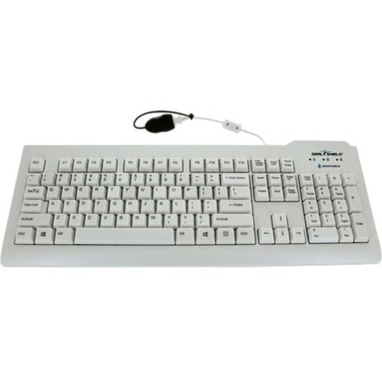 Seal Shield Silver Seal SSWKSV207 Keyboard - Cable Connectivity - USB Interface - English (US) - White - Soundz Store AUSTRALIA