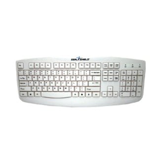 Seal Shield Silver Storm STWK503 Keyboard - Cable Connectivity - USB Interface - English, French - White - Soundz Store AUSTRALIA