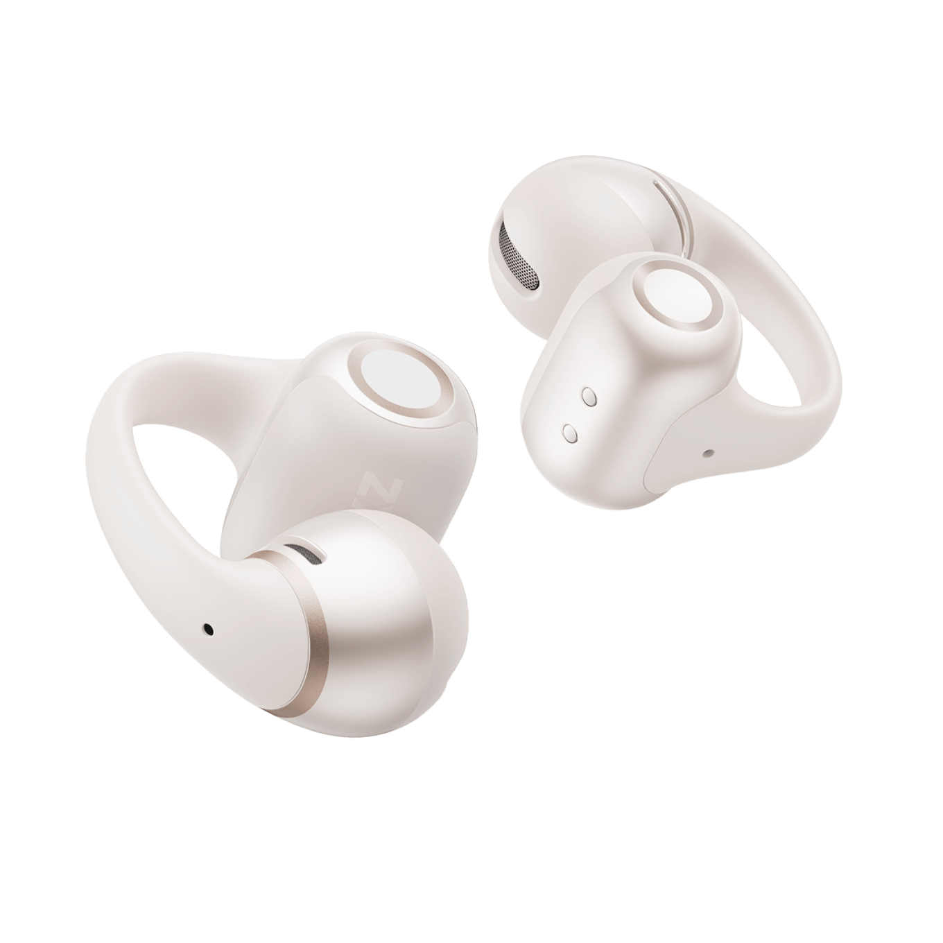 SHOKZ OpenDots 2 Open-Ear True Wireless Earbuds - White - Soundz Store AUSTRALIA