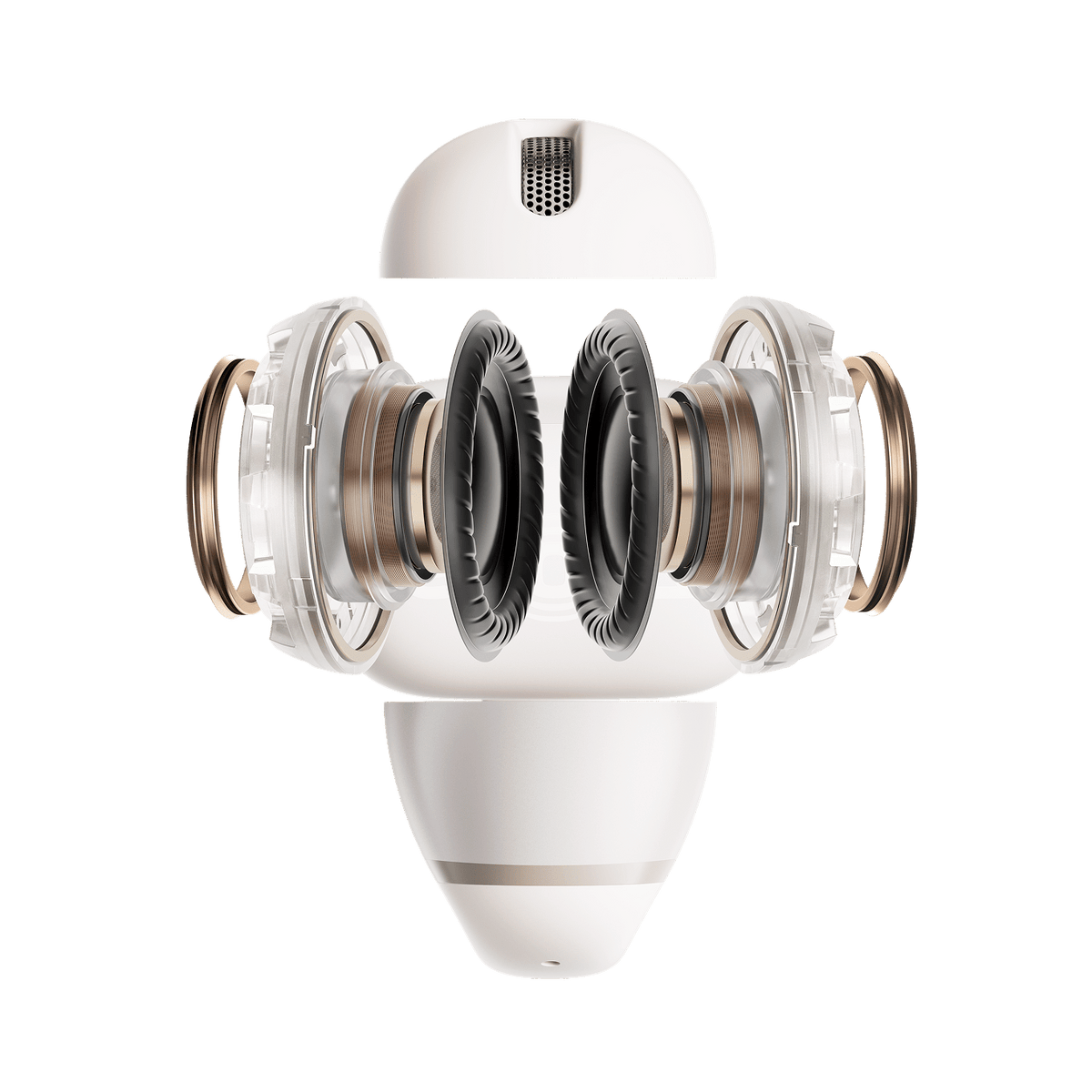 SHOKZ OpenDots 2 Open-Ear True Wireless Earbuds - White - Soundz Store AUSTRALIA