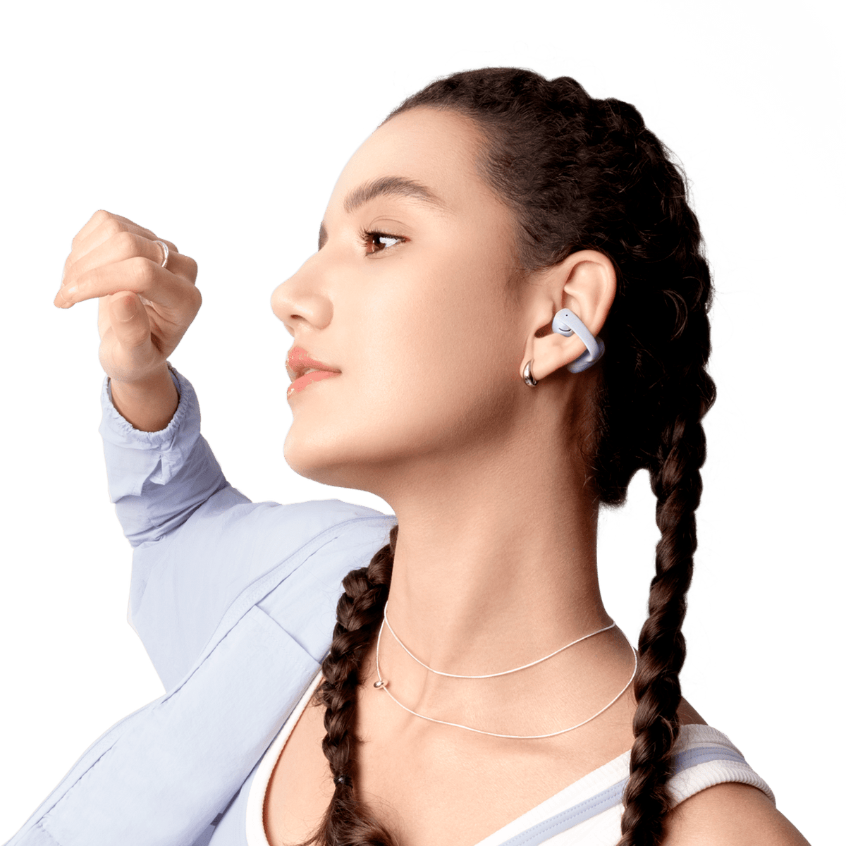 SHOKZ OpenDots Air Open-Ear True Wireless Earbuds - Purple - Soundz Store AUSTRALIA