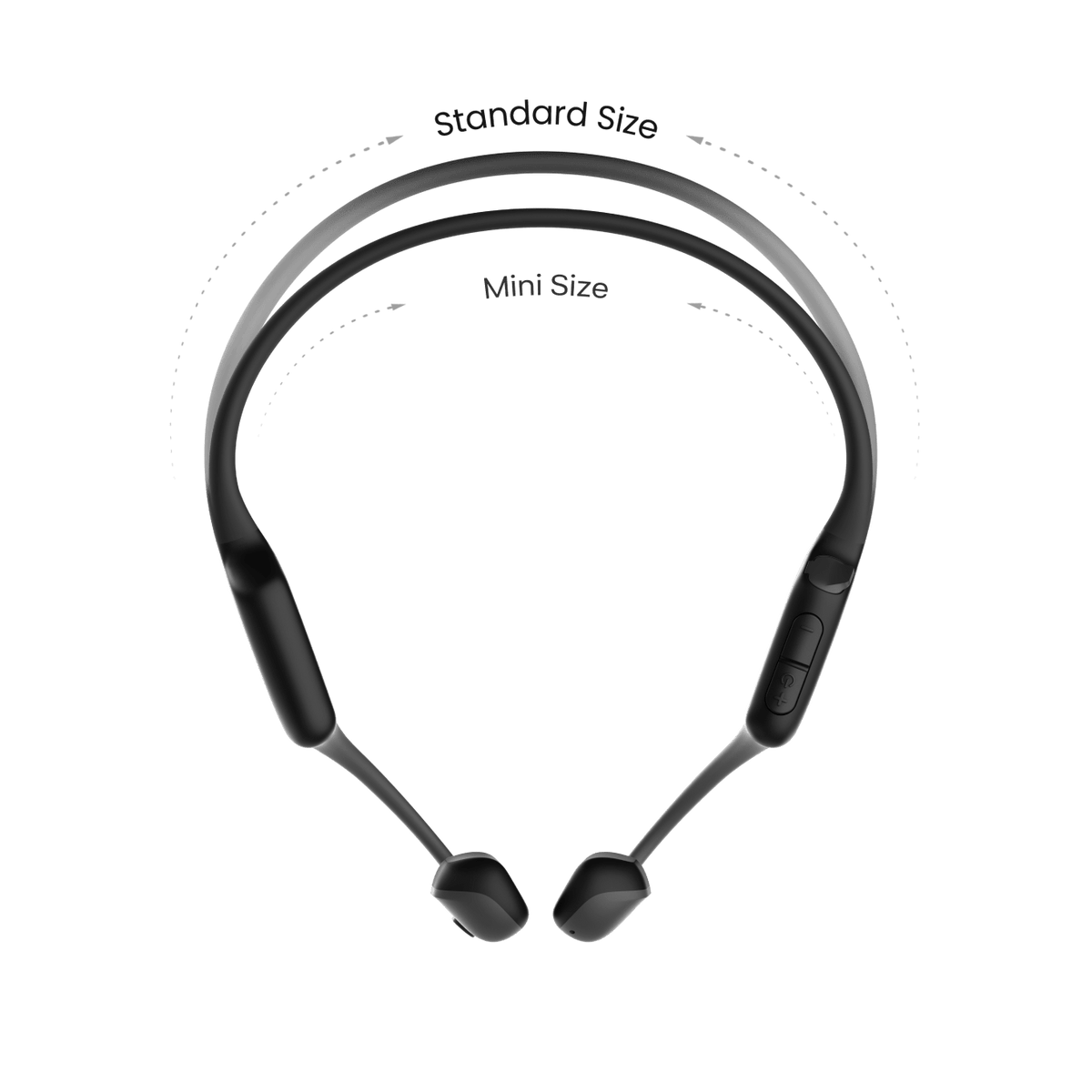 SHOKZ OpenRun Air 2 MINI Open-Ear True Wireless Earbuds - Black - Soundz Store AUSTRALIA