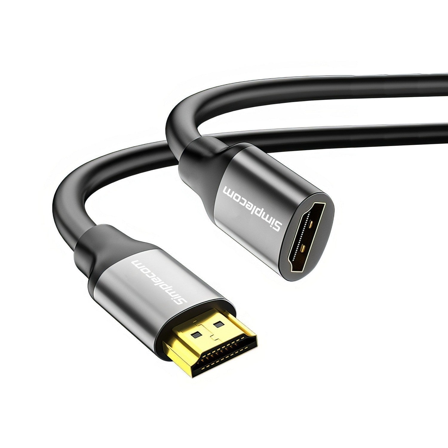 Simplecom CAF310 1.0M HDMI 2.1 Extension Cable Male to Female 48Gbps 8K@60Hz - Soundz Store AUSTRALIA