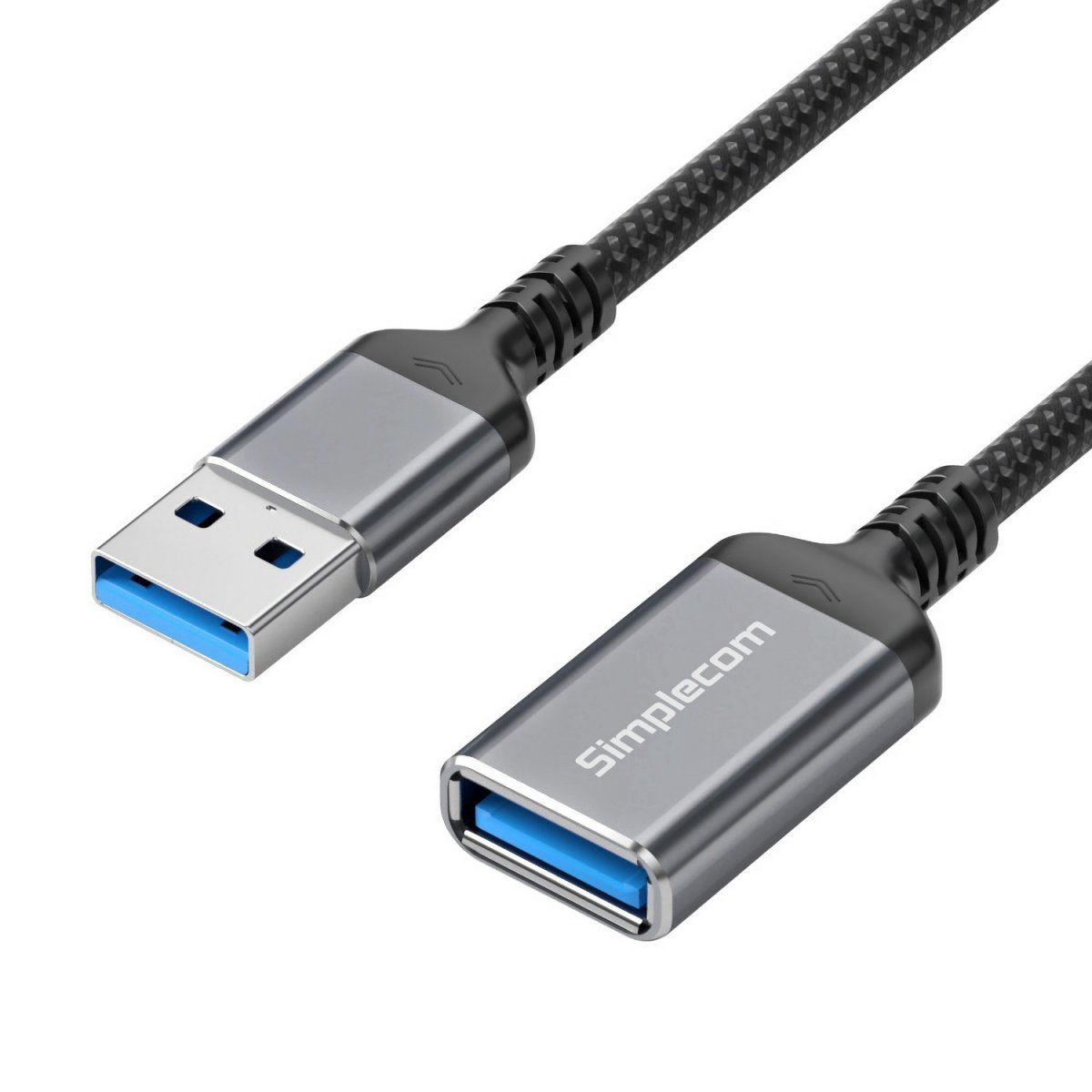 Simplecom CAU320 USB 3.0 Extension Cable USB-A Male to USB-A Female Nylon Braided 2.0M - Soundz Store AUSTRALIA