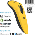 Socket Mobile SocketScan S740 Handheld Barcode Scanner - Wireless Connectivity - Yellow - Soundz Store AUSTRALIA