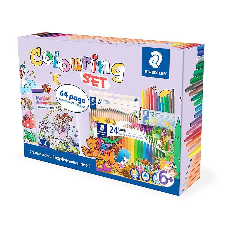 Staedtler 61 SET47-4 - ST Magic Adv Lg Colour Set 6+ - Soundz Store AUSTRALIA