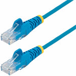 StarTech 10m Blue Slim CAT6 Ethernet Cable, Snagless RJ45, UTP, LSZH, 28AWG Pure Bare Copper, Slim Network Patch Cord - Soundz Store AUSTRALIA