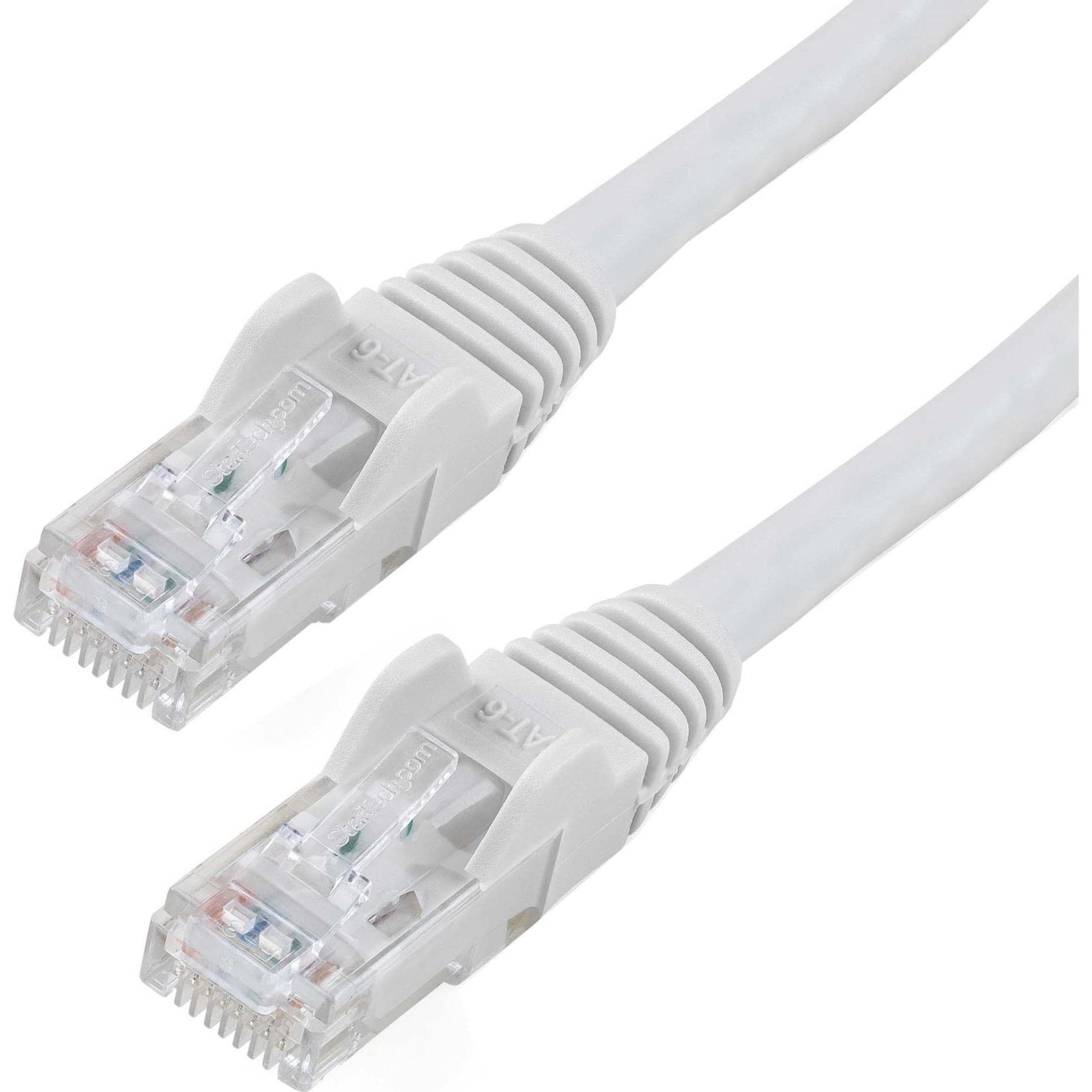 StarTech 1.5m CAT6 Ethernet Cable - White Snagless Gigabit - 100W PoE UTP 250Mhz Category 6 Patch Cord UL Certified Wiring/TIA - Soundz Store AUSTRALIA