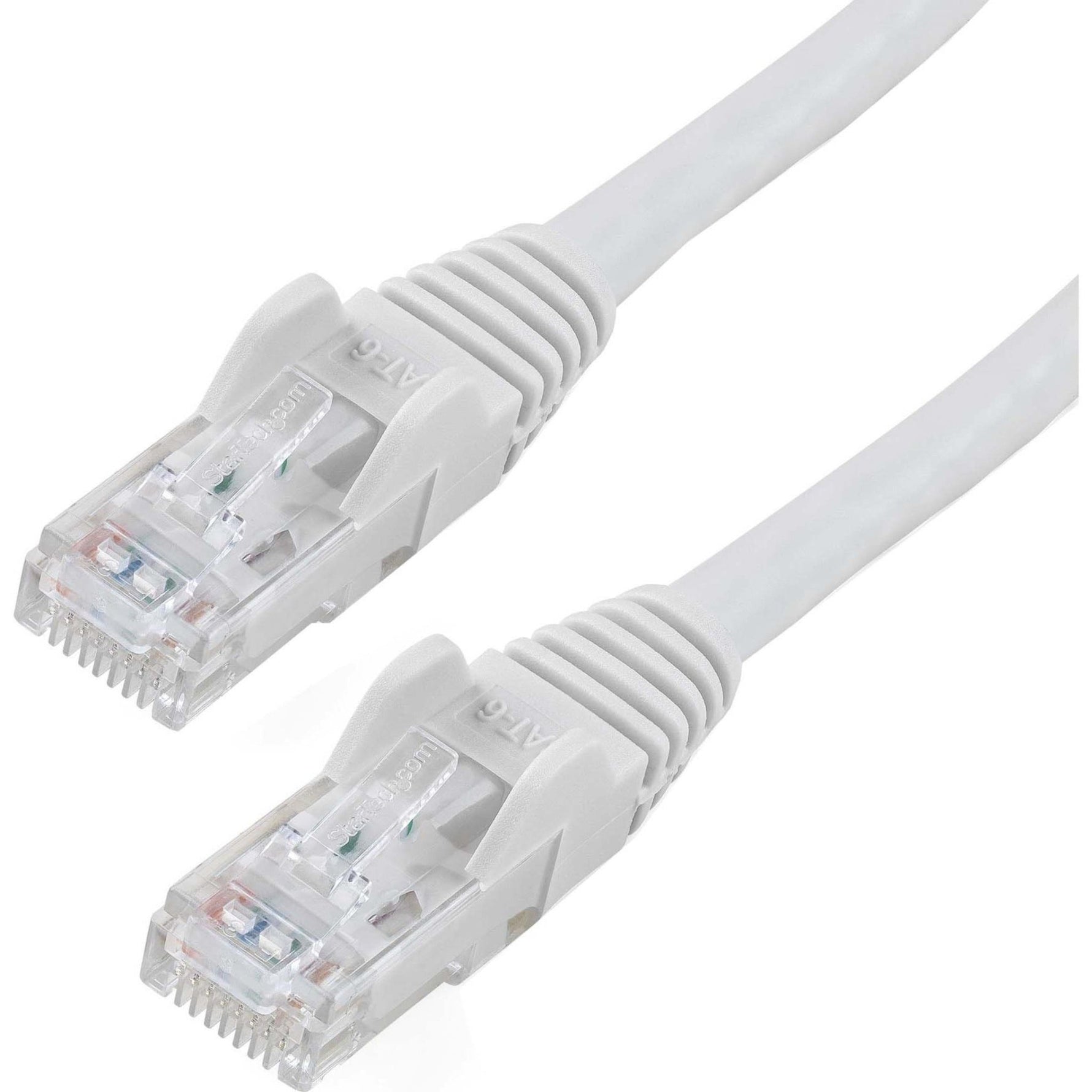 StarTech 1.5m CAT6 Ethernet Cable - White Snagless Gigabit - 100W PoE UTP 250Mhz Category 6 Patch Cord UL Certified Wiring/TIA - Soundz Store AUSTRALIA