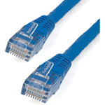StarTech 1ft CAT6 Ethernet Cable - Blue Molded Gigabit - 100W PoE UTP 250Mhz - Category 6 Patch Cord UL Certified Wiring/TIA - Soundz Store AUSTRALIA
